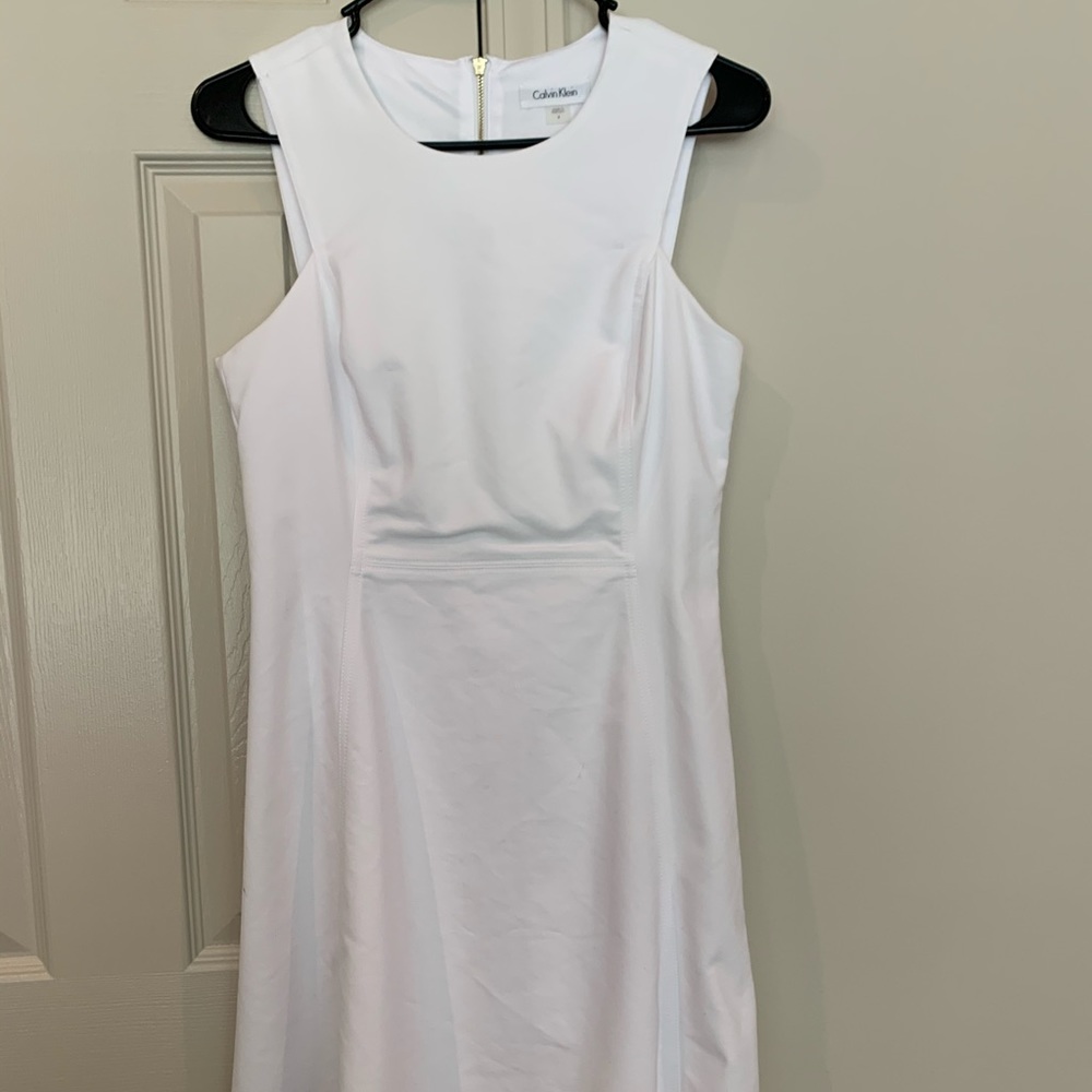 White Calvin Klein Dress